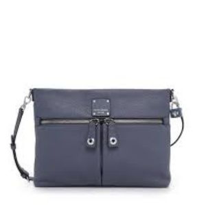 Henri Bendel Leather Jetsetter Messenger Crossbody